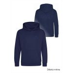 Mikina volnočasová s 3D výšivkou levé prso a záda SKVD navy 4XL