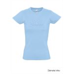 Tričko dámské s 3D výšivkou SKVD blue sky vel.XXL