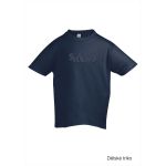 Tričko dětské s 3D výšivkou SKVD french navy 8 let