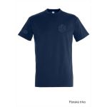 Tričko volnočasové pánské s 3D výšivkou balónu SKVD french navy vel. 3XL