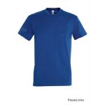 Tričko volnočasové pánské s 3D výšivkou balónu SKVD royal blue vel. L