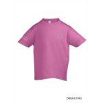Tričko volnočasové dětské s 3D výšivkou balónu SKVD orchid pink 12 let